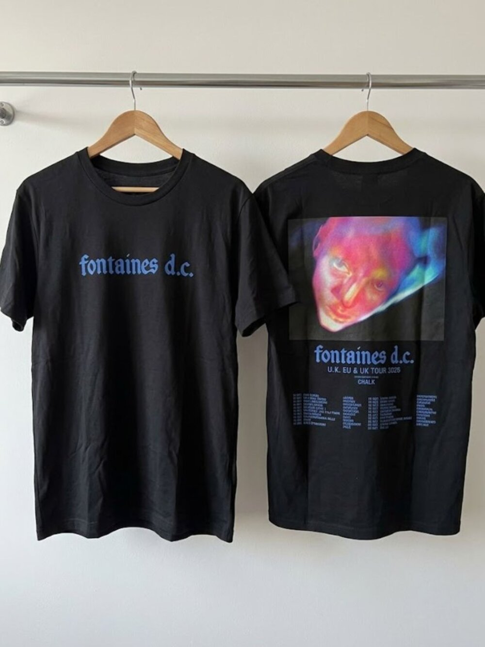 Fontaines D.C. EU UK Tour 2026 T-Shirt Reprint